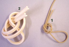 Plastic indlægssnor
